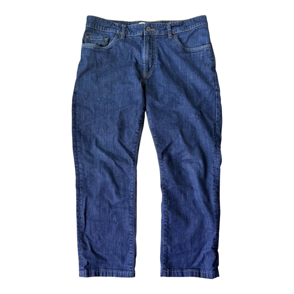 Peter Millar Pilot‎ Mill Denim Jeans Mens 34 Classic Stretch Blue 25" Straight
